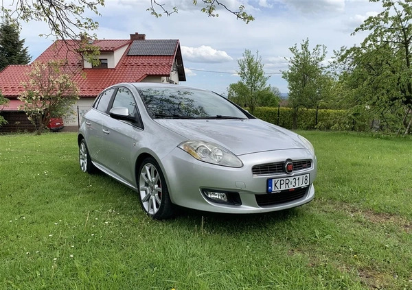 Fiat Bravo cena 19800 przebieg: 169300, rok produkcji 2008 z Proszowice małe 79